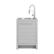 Stainless Steel 24 In Laundry Sink