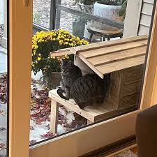 Large Insulated Cat House With Platform