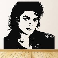 Michael Jackson Pop Icon Wall Sticker