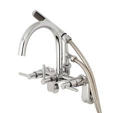 Handle Wall Mount Claw Foot Tub Faucet