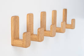 Wooden Rounded Wall Hooks Sets