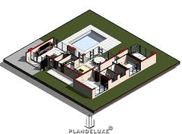 Luxury Modern 3 Bedroom House Plan