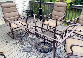 Some Glass Patio Tables Are Shattering