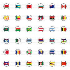 282 Country Region Flag Icons 196