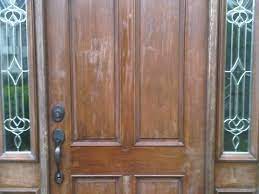 How To Refinish A Front Door 3 Steps