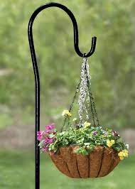 Hooks Hanging A Flower Basket