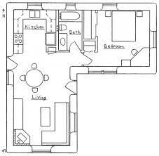 L Shaped House Plan