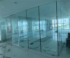 12mm Clear Tempered Glass Partition Walls