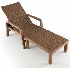 Outdoor Patio Chaise Lounge Chair