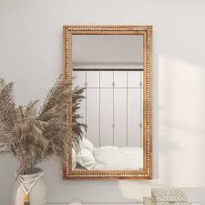 Wall Mirror With Beaded Detailing