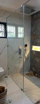 Toughened Glass Shower Partitions At Rs