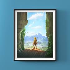 Temple Of Time Artwork Print The