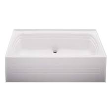 Bath 27 In X 54 In Abs Bath Tub