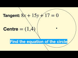 Circle Geometry Finding The Equation