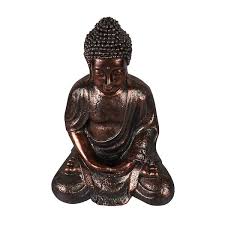 Sitting Zen Buddha Garden Statue