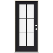 Painted Fiberglass Prehung Front Door