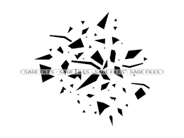 Shattered Glass Svg Broken Glass Svg