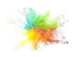 Photo Explosion Of Colored Powder