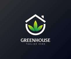 Greenhouse Logo Icon Design Vector Template