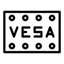 Vesa Mount Icon Outline Vector Wall