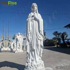 Full Size Marble Blessed Virgin Mary