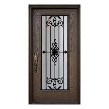 Florence Wrought Iron Insert For Entry