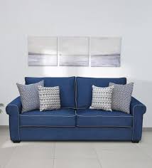 Buy Hannover Fabric 3 Seater Sofa In