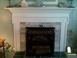 Fireplace Mantle Cover Ugly Brick