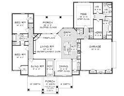 Rustic Craftsman Tudor Style House Plan