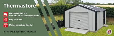 Insulated Steel Garage And Insulated Shed