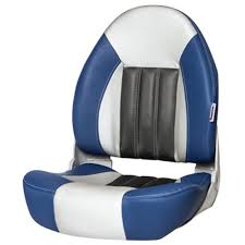 Folding Boat Seat Tempress Probax Blue