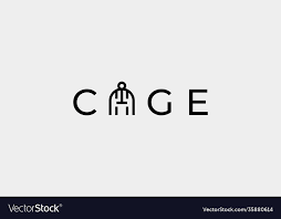 Cage Logo Design Icon Royalty Free