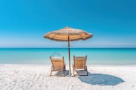 海滩太阳伞图片 海滩太阳伞素材 海滩太阳