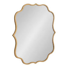 Kate And Laurel Higby Framed Wall Mirror 24x31 Gold