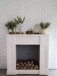 How To Build A Fake Fireplace The