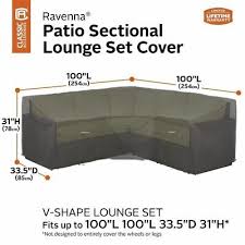 V Sectional Sofa Cover