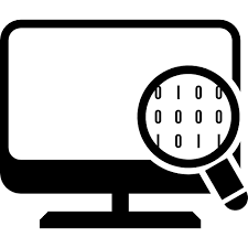 Computer Magnifying Glass Searching