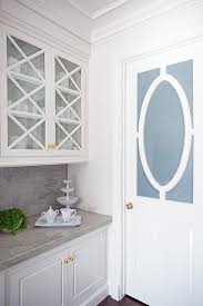 Frosted Glass Pantry Door