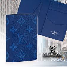 Louis Vuitton Pocket Organiser Blue