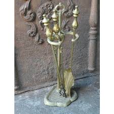 Brass Fireplace Tool Set T4965