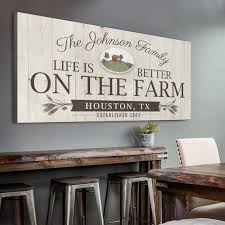 Farm Sign Farmhouse Wall