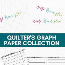 Quilter S Graph Paper Printable Pack