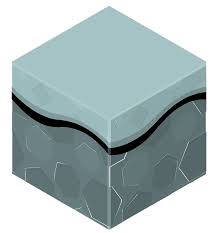 Color Terrain Isometric Cube 21 Grey