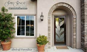 Front Doors With Etched Glass