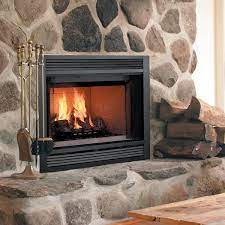 Heat Circulating Wood Burning Fireplace