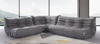 Comfort Style Lounge Sofa Charcoal