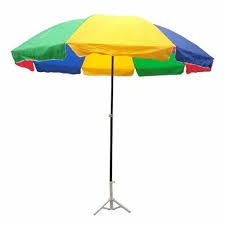 Polyester Plain Garden Umbrella At Rs