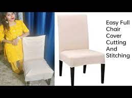 Stitching Full Tutorial Chair Cover Diy
