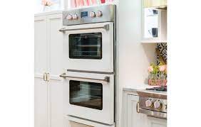 Double Electric Wall Oven With An