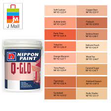 1l Nippon Paint Interior Q Glo Zingy